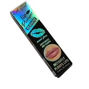 L.A. Girl Lip Plumper Holographic Mood Gloss Pale Shimmer Pink Moisturize Shine